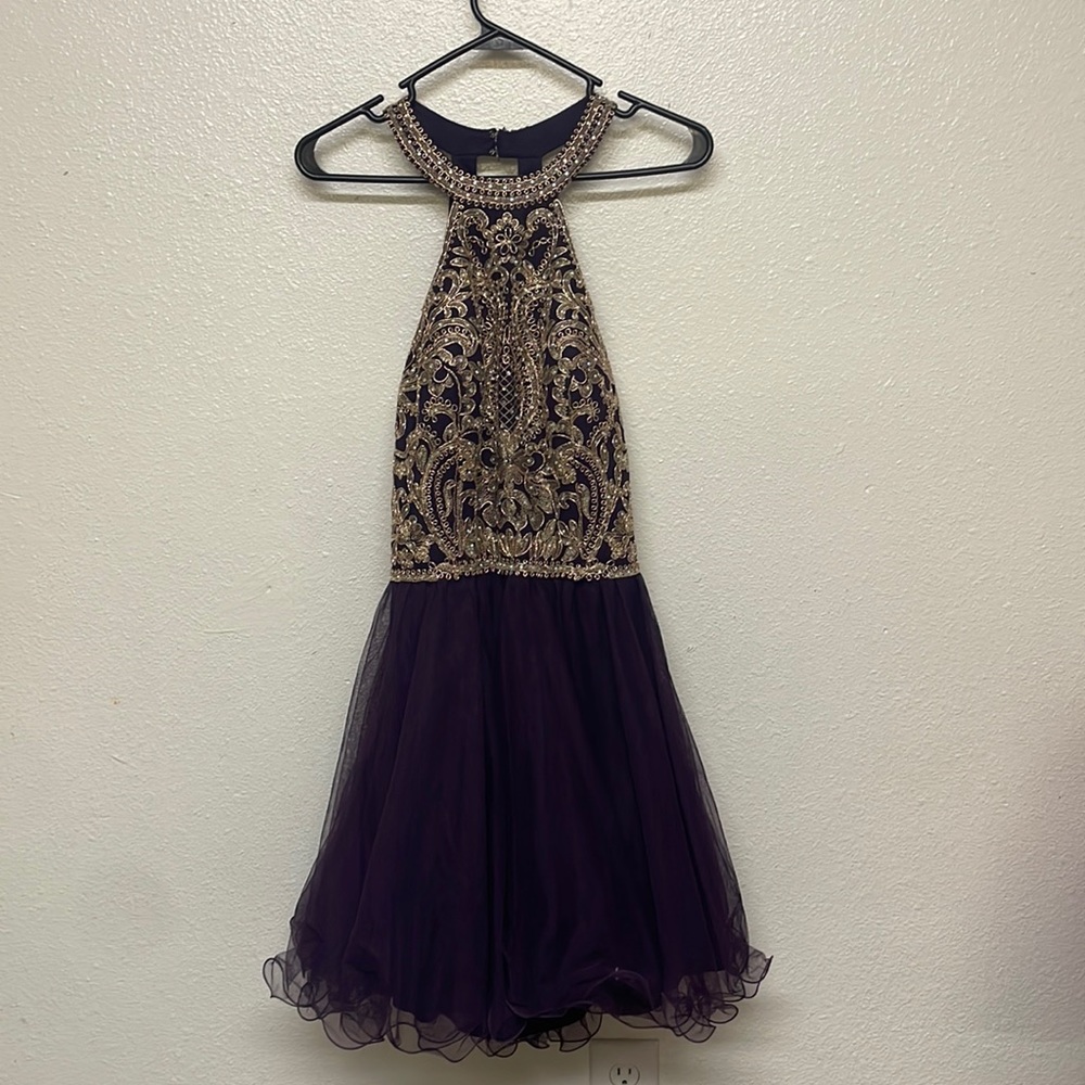 Purple dress
